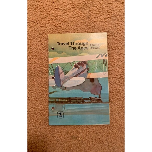 1974 Travel Through the Ages Stamp Album - Picture 2 of 7